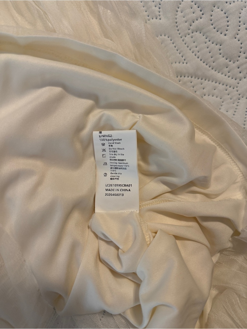 LaceMade Women’s Holy Confession corset dress Size Small Ivory White NEW - Picture 7 of 15